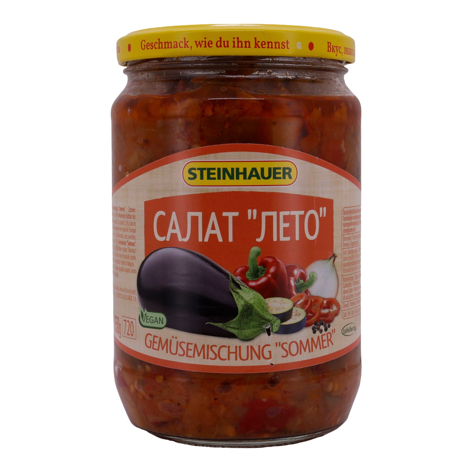 Gemüsezubereitung Steinhauer | „Sommer“ Gemüsemischung | Vegan, tafelfertig | 650 g - Taste Your World